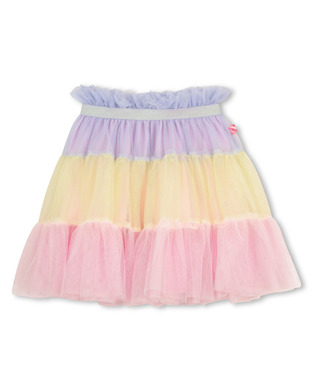 BILLIEBLUSH skirt in pink, with tulle outer lining.
