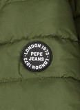 PEPE JEANS jacket in khaki color with hood.