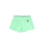 ORIGINAL MARINES shorts in green color with decorative independent belt.