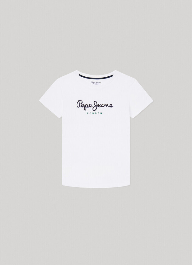 Μπλούζα PEPE JEANS σε χρώμα λευκό με τύπωμα.