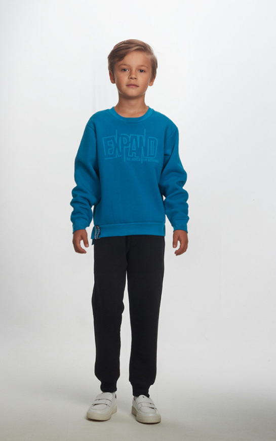 Σετ φόρμας JOYCE σε μπλε-μαύρο χρώμα.