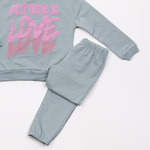 Σετ φόρμας TRAX με κουκούλα σε βεραμάν χρώμα.