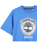 Μπλούζα ΤIMBERLAND σε χρώμα μπλε ρουά με τύπωμα στο μπροστινό μέρος.