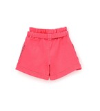 Bermuda shorts ORIGINAL MARINES in fuchsia color with elastic waist, independent belt, and two outer side pockets decorated with strass.