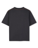 Μπλούζα T-shirt TIMBERLAND, σε χρώμα μαύρο, με τύπωμα στο μπροστινό μέρος.