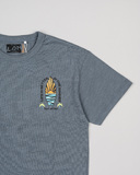 LOSAN T-shirt in blue with "SURF ALL DAYS" logo.