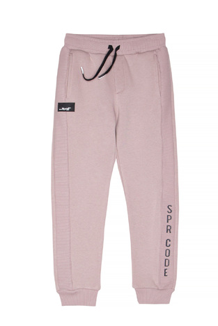 SPRINT sweatpants in beige color.