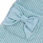 LAPIN HOUSE knitted dress in siel color with hood.