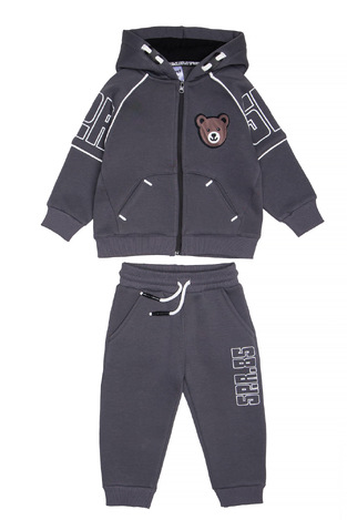 SPRINT suit set with jacket in dark gray color.