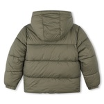 TIMBERLAND jacket in khaki color with built-in hood.
