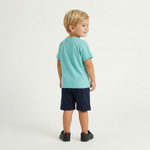 Σετ σορτς TRAX σε χρώμα τιρκουάζ με μπλε.