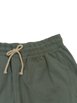 LOSAN shorts in bright orange color.