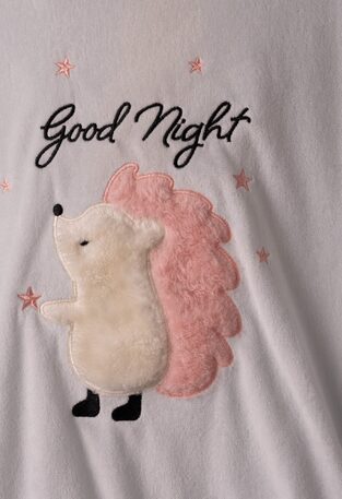 HOMMIES velvet pajamas in light blue.