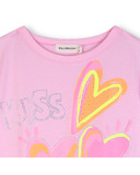 Κοντομάνικο φόρεμα BILLIEBLUSH σε ροζ χρώμα.