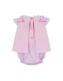 LAPIN HOUSE bodysuit in pink color with balloon print.