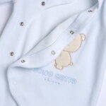 Βελουτέ φορμάκι CHICCO σε σιέλ χρώμα.