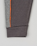 LOSAN sweatshirt jacket in charcoal gray color with hood.