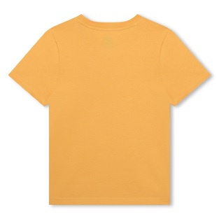 Mustard yellow TIMBERLAND shirt with embossed logo.