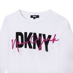 Blouse D.K.N.Y. in white color with print.