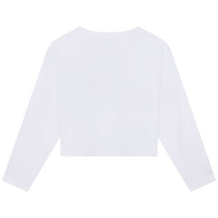 Μπλούζα D.K.N.Y. σε λευκό χρώμα με τύπωμα.