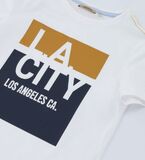 Original Marines shirt in white color with "L.A." print.