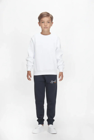 JOYCE sweatpants in anthracite color.