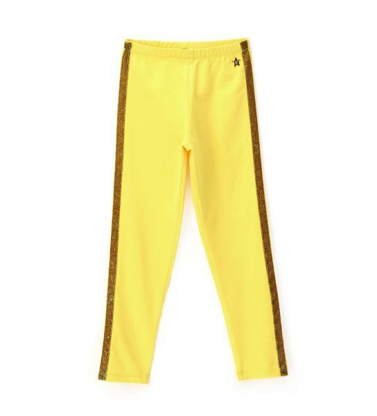 Original Marines tights in yellow with fringe on the side.