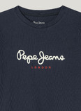 Μπλούζα βαμβακερή Pepe Jeans σε μπλε χρώμα.