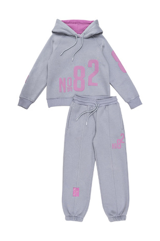 SPRINT tracksuit set in gray.