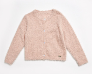 EBITA knitted cardigan in pink.