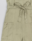 LOSAN jumpsuit in olive color.