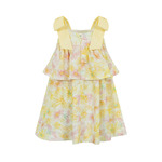 Φόρεμα λινό LAPIN HOUSE με floral print.