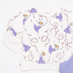 Σετ κολάν TRAX σε εκρού-λιλά χρώμα.