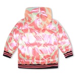 BILLIEBLUSH jacket in pink color with a shiny look.