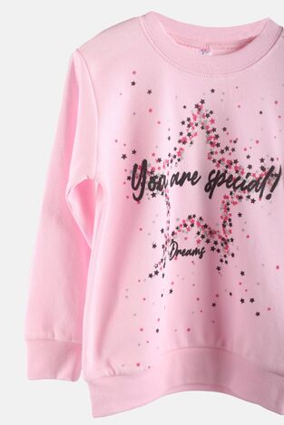 Πιτζάμα DREAMS σε χρώμα ροζ με το λογότυπο "YOU ARE SPECIAL".