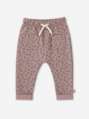 LOSAN jumpsuit in pink with animal print.