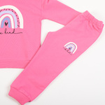 Σετ φόρμας TRAX σε φούξια χρώμα.