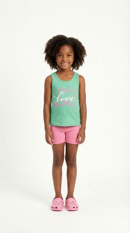 Σετ σορτς ΤRAX σε χρώμα βεραμάν με ροζ.