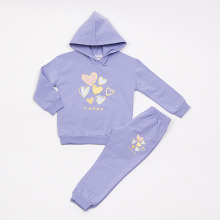 TRAX suit set in lilac color.