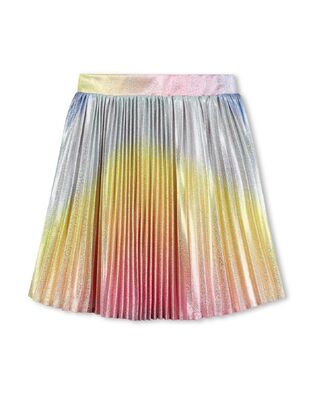 Colorful BILLIEBLUSH skirt with a shiny look.