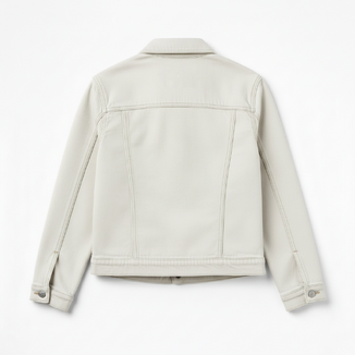 Μπουφάν τζιν LOSAN σε χρώμα εκρού.