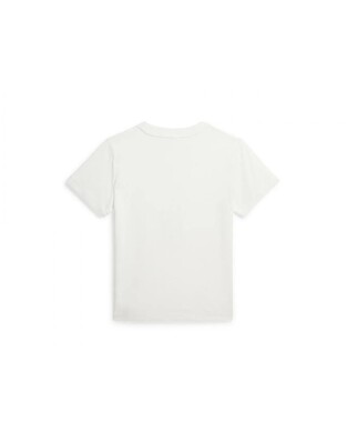 Μπλούζα POLO RALPH LAUREN σε χρώμα λευκό με πολύχρωμο τύπωμα.