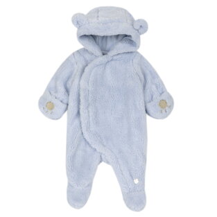 CHICCO fur coat in siel color.