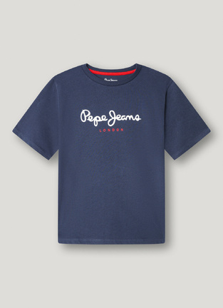 Μπλούζα Pepe Jeans σε μπλε σκούρο χρώμα.
