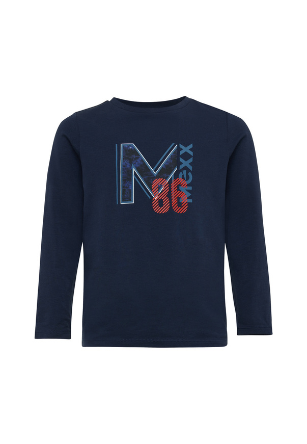 MEXX T-shirt in dark blue color with "MEXX" logo.