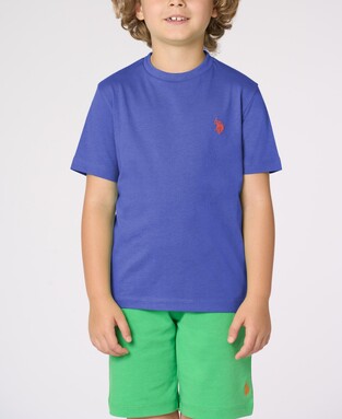 U.S. POLO shirt in royal blue.