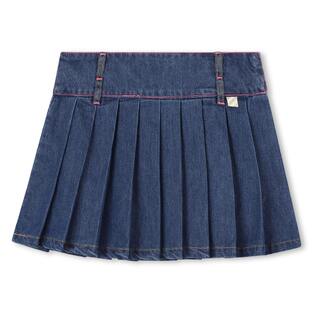Φούστα BILLIEBLUSH σε μπλε denim χρώμα με γκλίτερ.