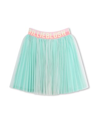 BILLIEBLUSH pleated skirt in bright blue.