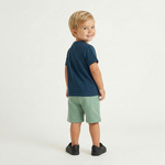 Σετ σορτς TRAX σε χρώμα μπλε με μέντα.