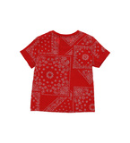 Βαμβακερή μπλούζα ORIGINAL MARINES σε κόκκινο χρώμα με τύπωμα στο μπροστινό μέρος.